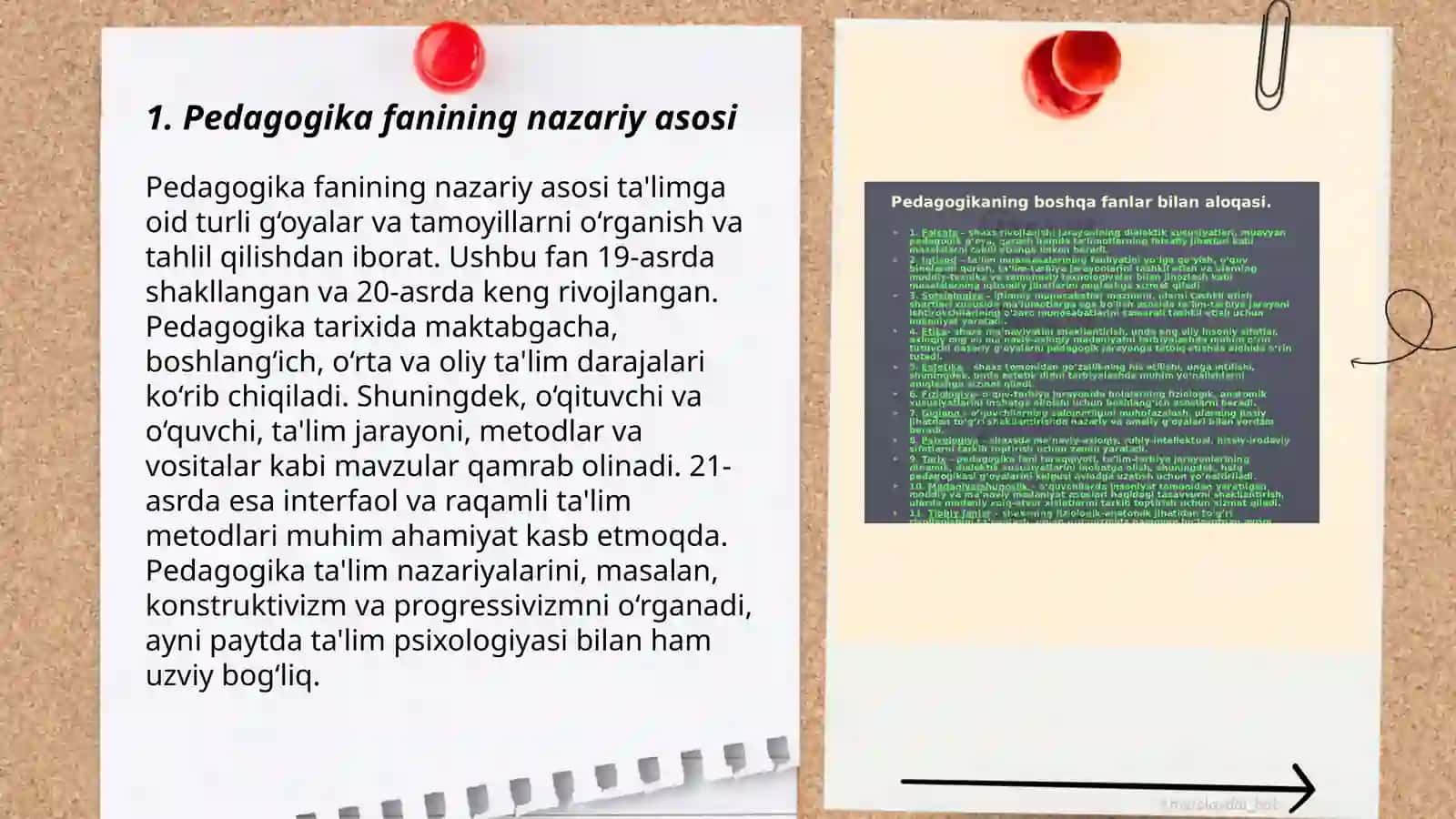 Pedagogika fani vazifalari va maqsadlari 3