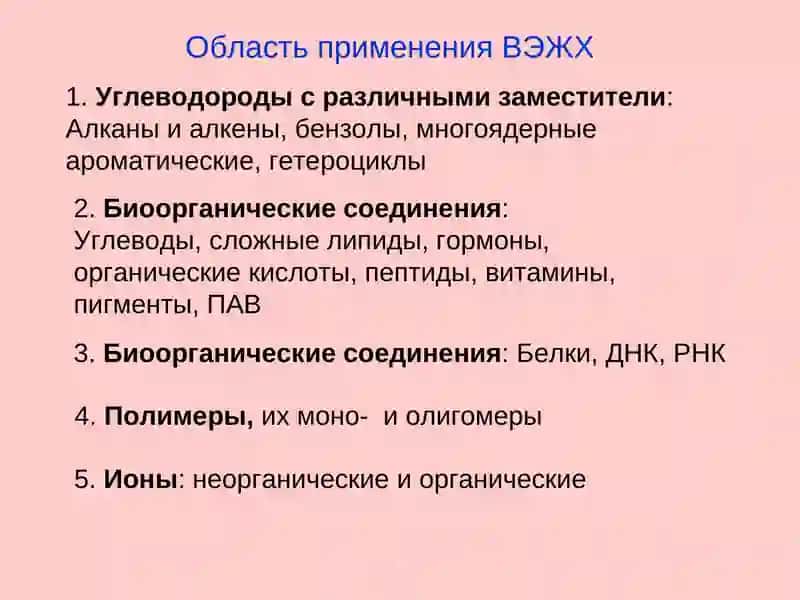 Высокоэффективная жидкостная хроматография (ВЭЖХ) 3