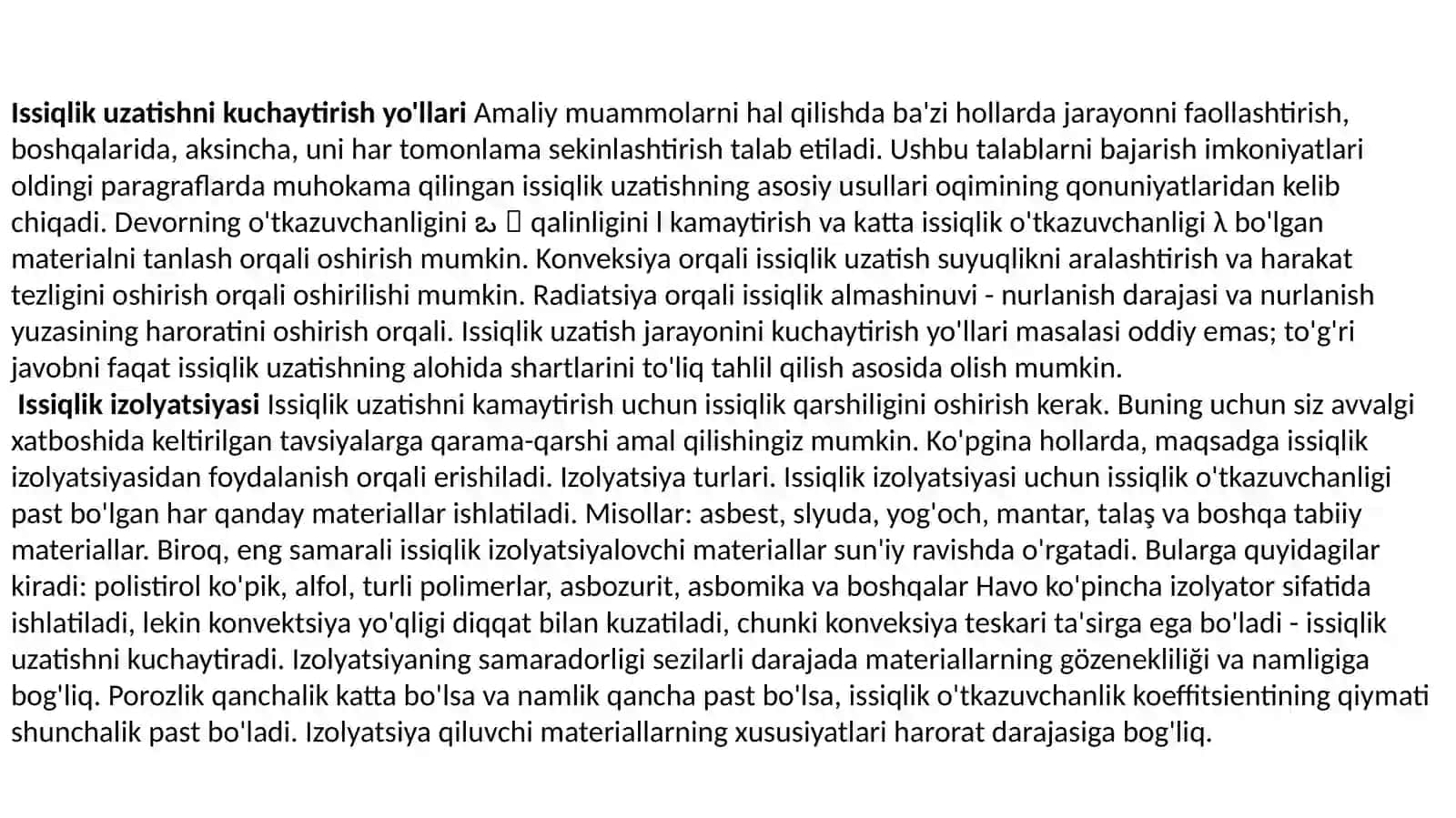 Sanoatkorxonalarida issiqlik almashinuvini tahlil qilish va baholash 3