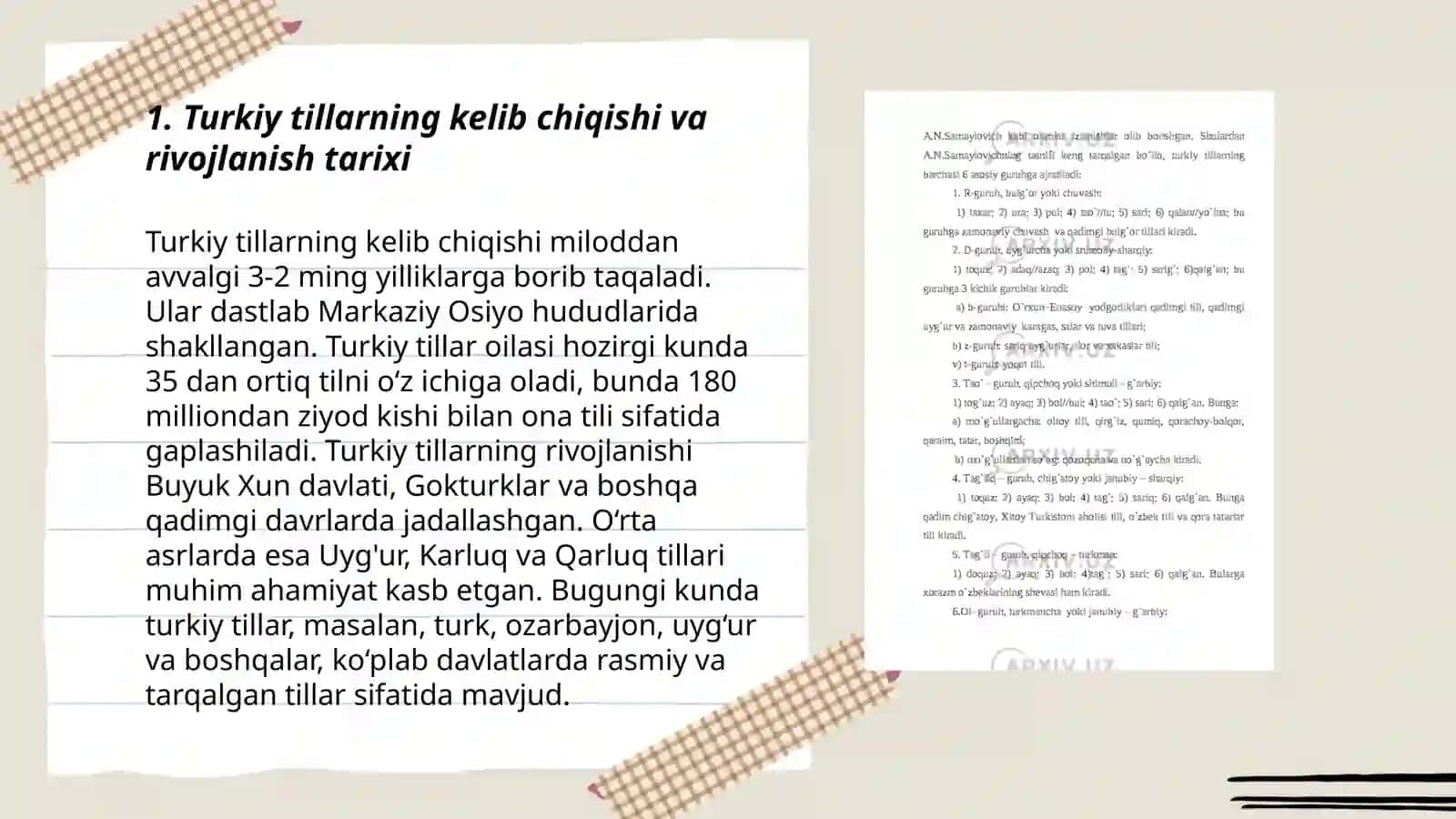 Turkiy tillar grammatik qurilishining tarixiy, tipologik xususiyatlari 3