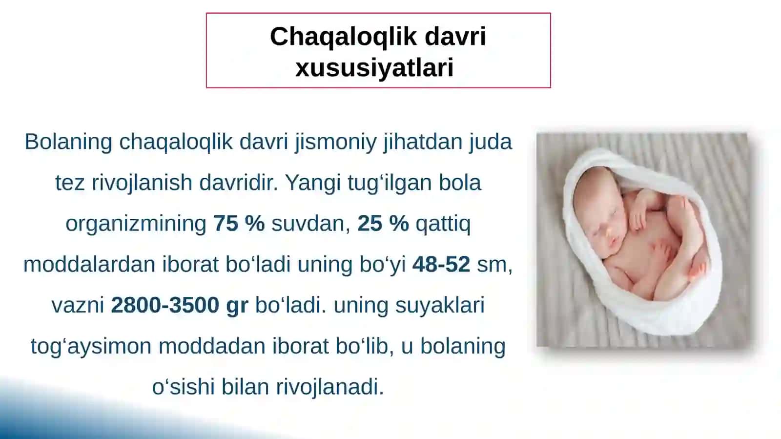 Chaqaloqlik Va Go'daklik Davrining Psixologik Xususiyatlari 3