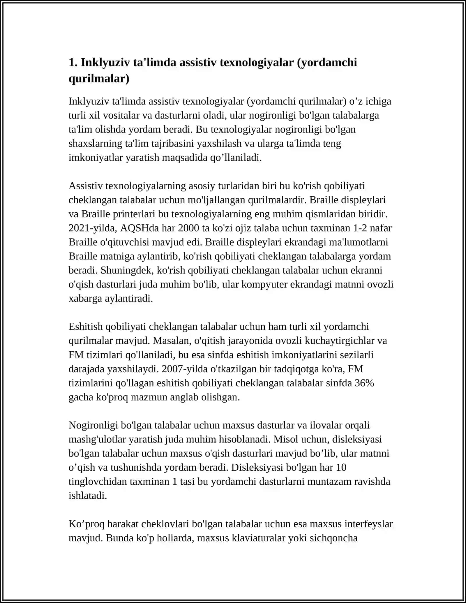 Inklyuziv talim texnologiyalari 3