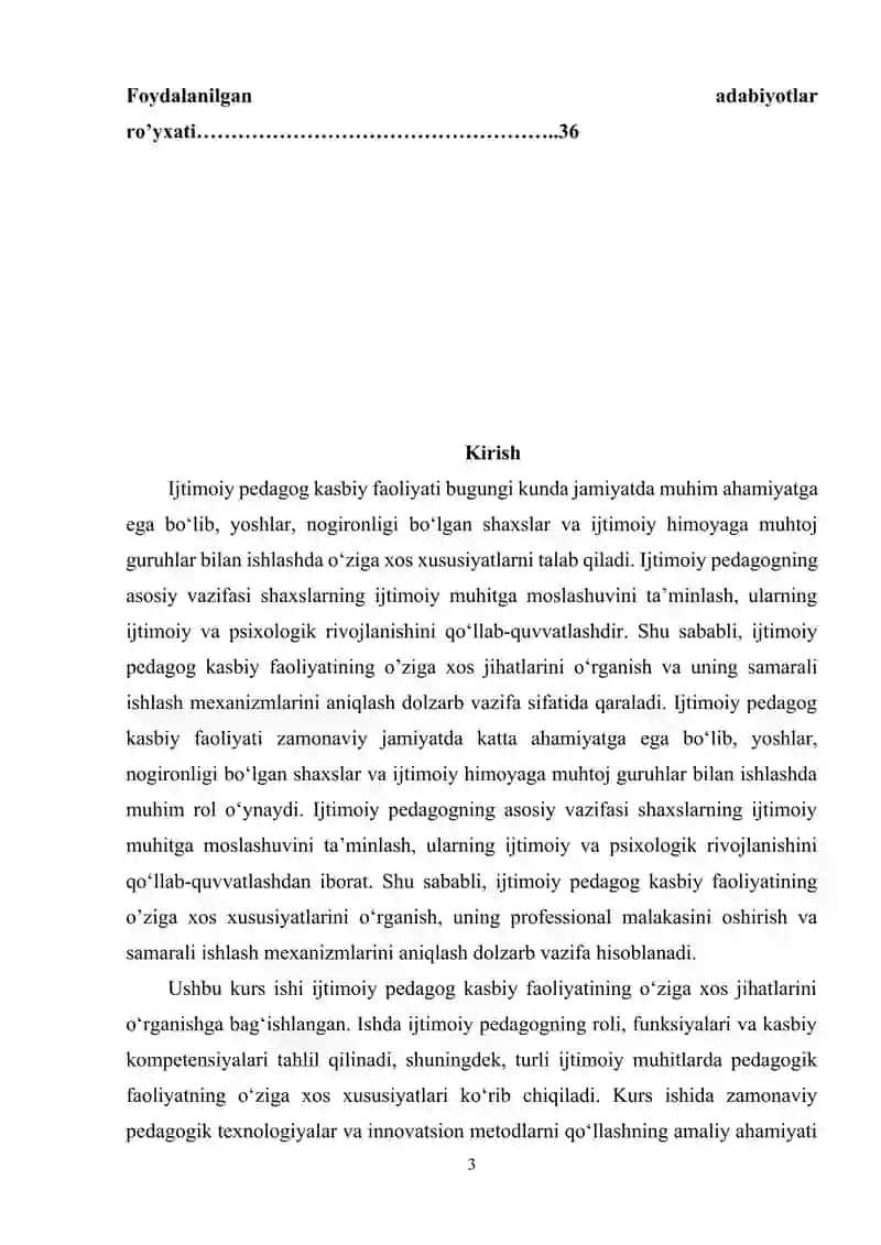Ijtimoiy pedagog kasbiy faoliyatining o’ziga xosligi 3
