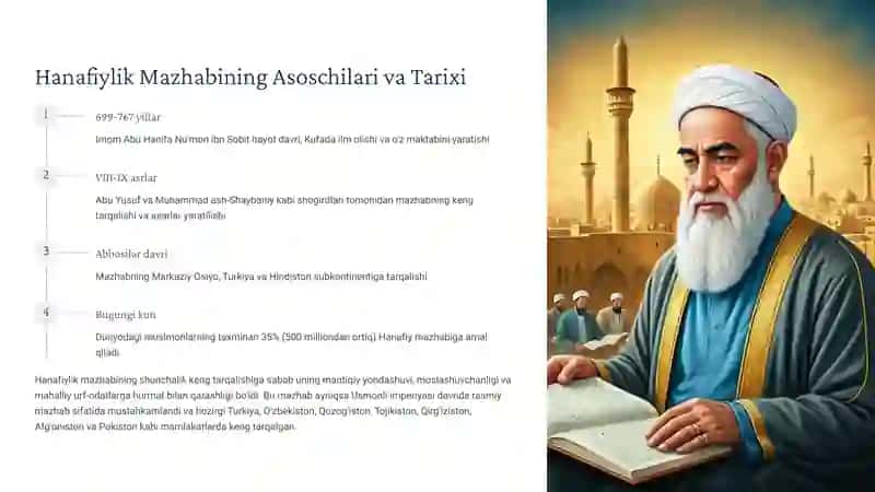 Hanafiylik va Xanbaliylik mazhabining oʻzaro farqlari 3