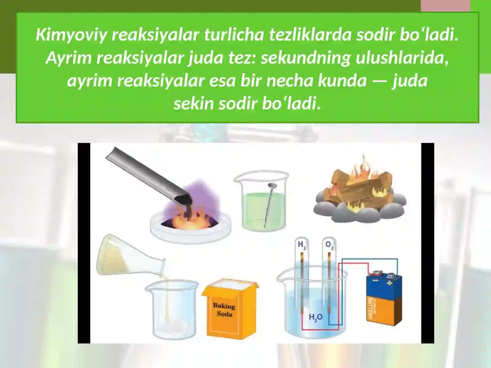 Kimyoviy reaksiyalarning tezligi 3