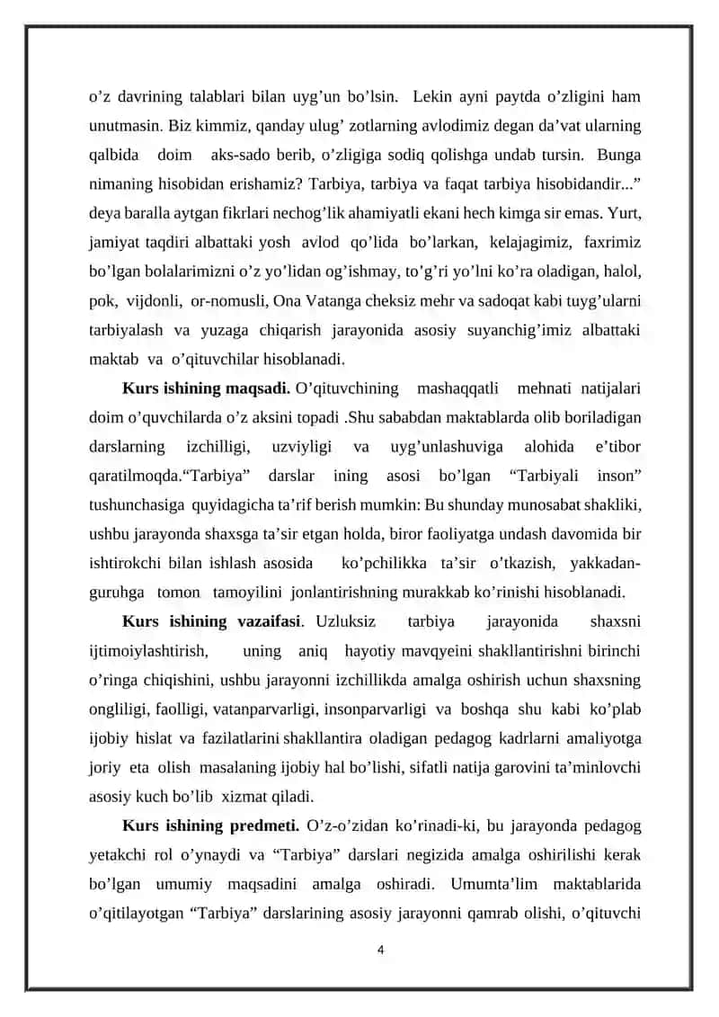 Boshlang‘ich sinflarda tarbiya darslarini tashkil etish 3