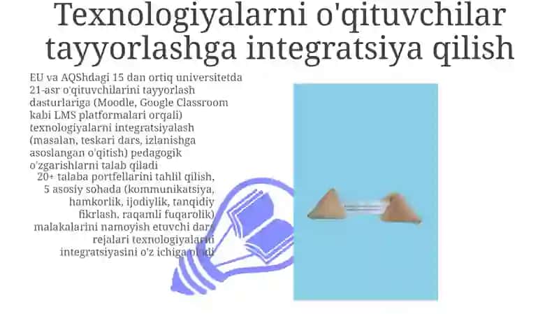 Muvaffaqiyatli Xalqaro O'qituvchilar Tayyorlash Modellari 3