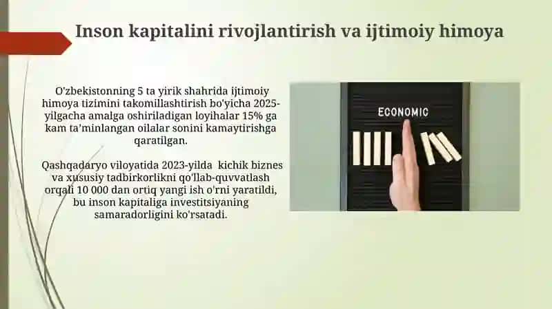 O'zbekiston iqtisodiyotida islohotlarni chuqurlashtirish bo'yicha rivojlanish strategiyasi 3