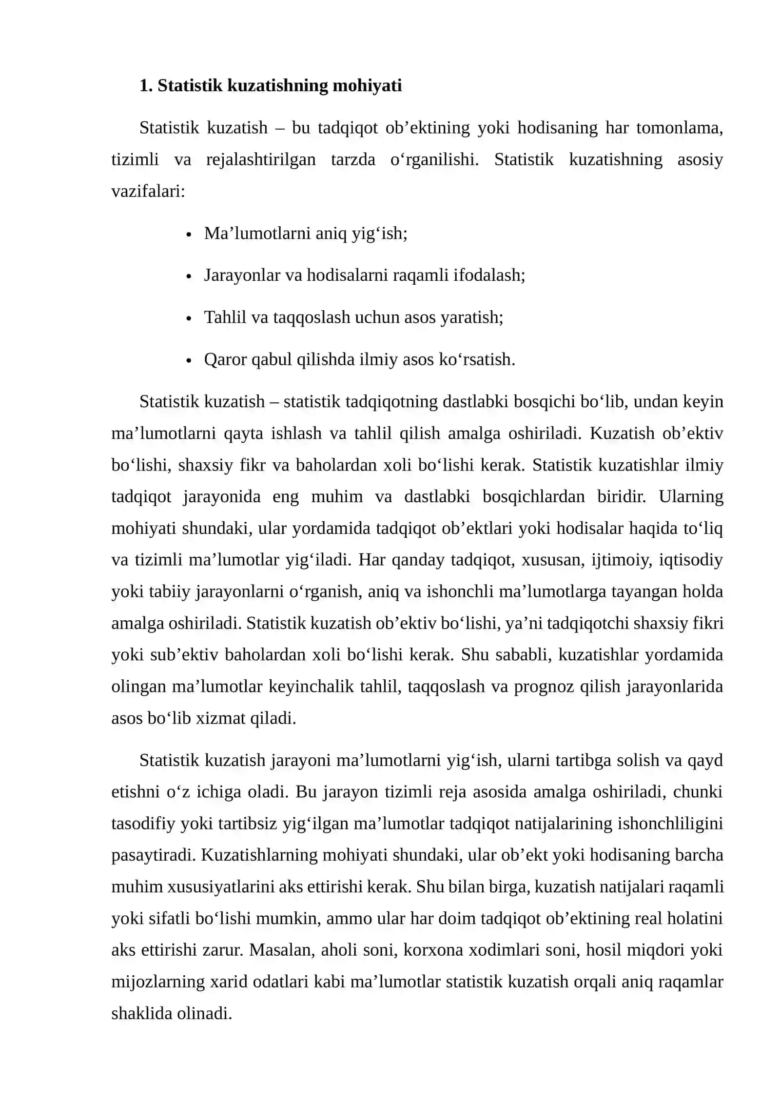 STATISTIK KUZATISHLARNING MOHIYATI VA TURLARI 3