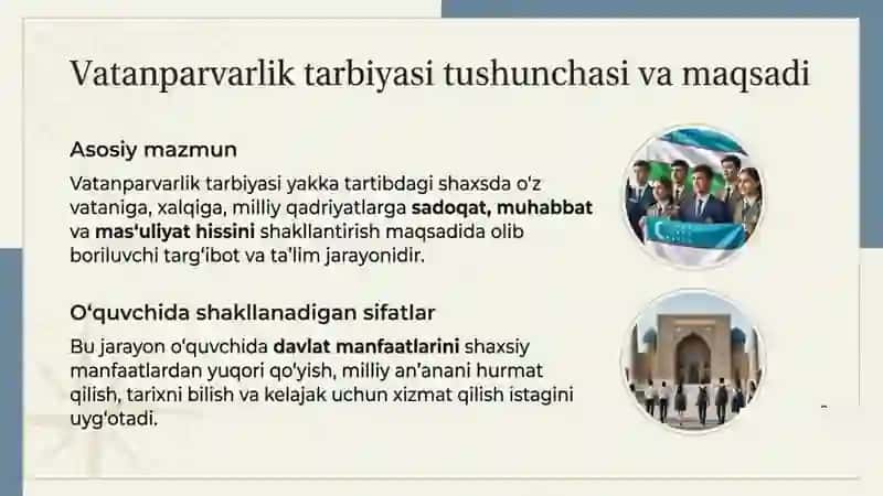 Harbiy vatanparvarlik tarbiyasining metodologik va nazariy asoslari 3