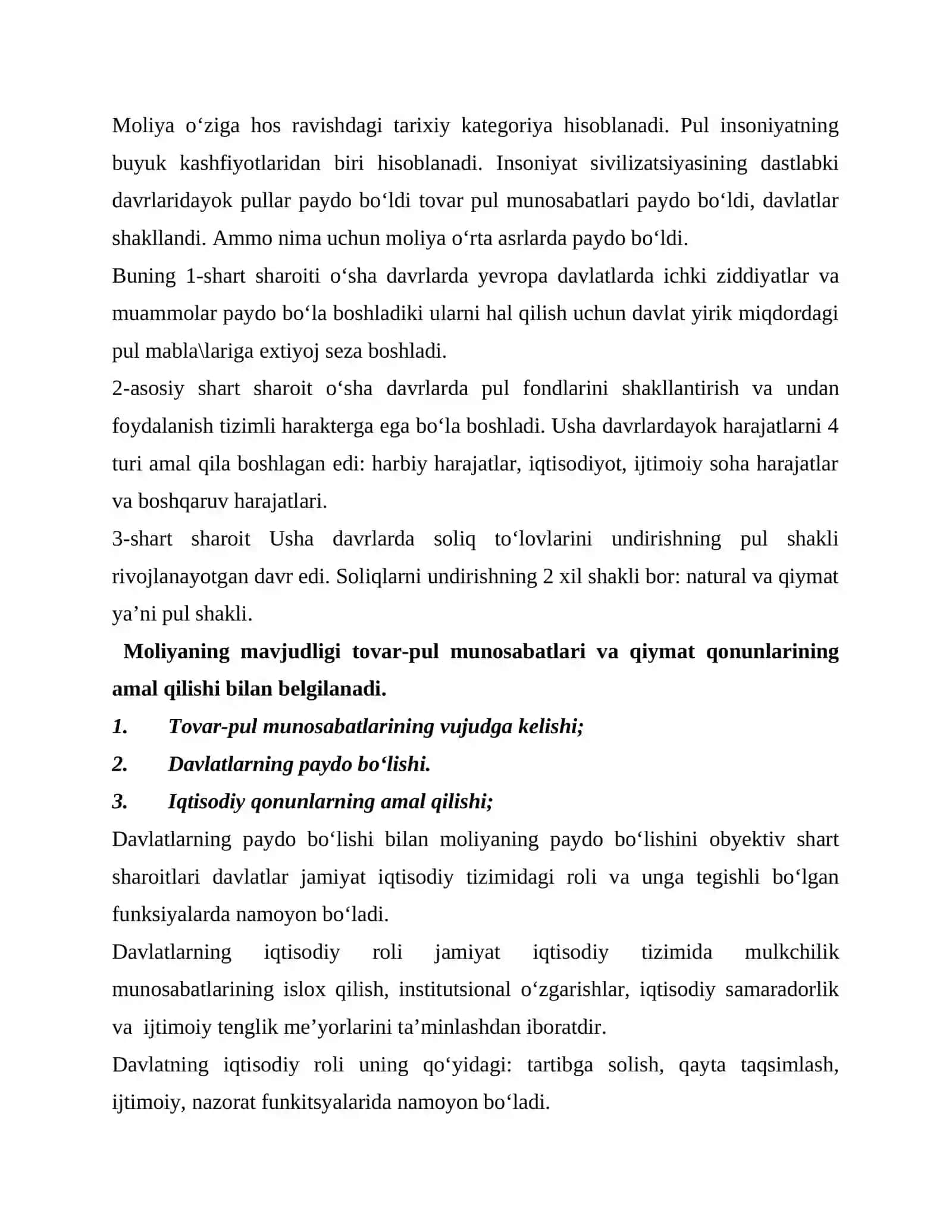 O'zbekistonda moliya bozorini muvofiqlashtirish va nazorat qilish mexanizmlari 3