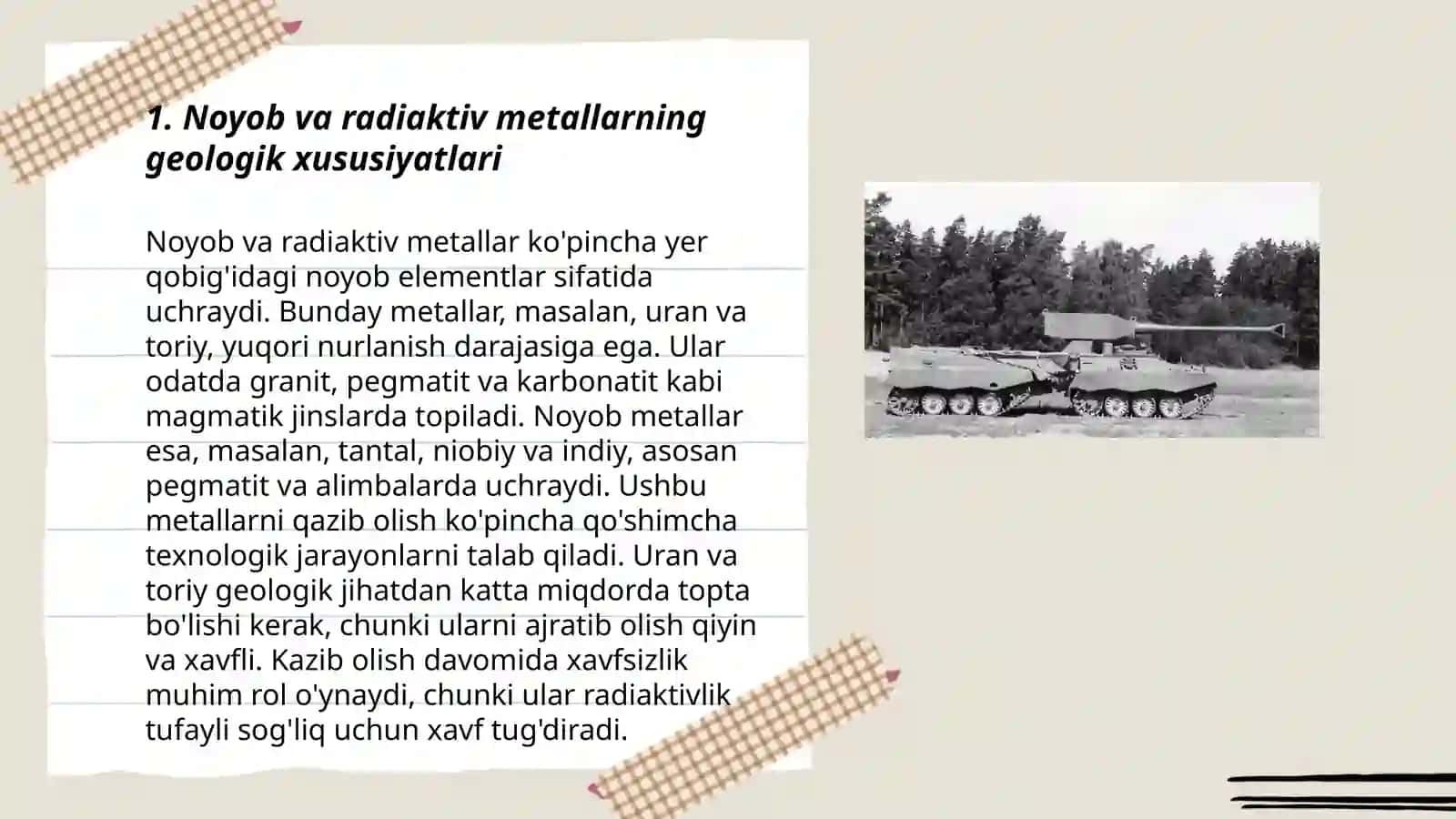 Noyob va radiaktiv metal va rudalarni geotexnalogik usulda qazib olish 3