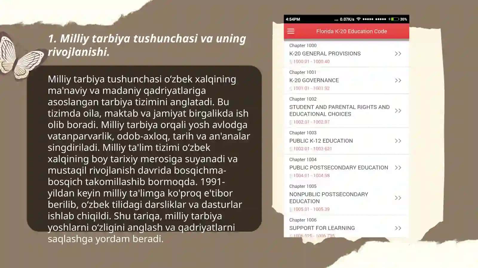 Rivojlangan mamlakatlarda Milliy tarbiya dasturlari 3