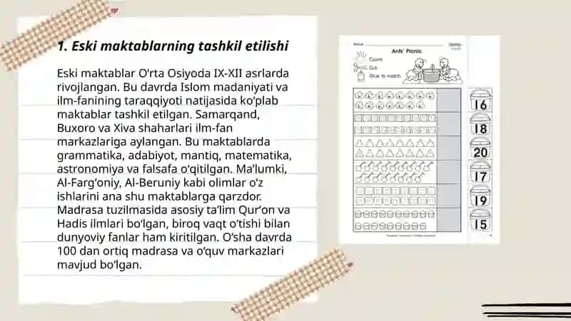 Eski Maktablarda Savod O'rgatish Metodlari 3