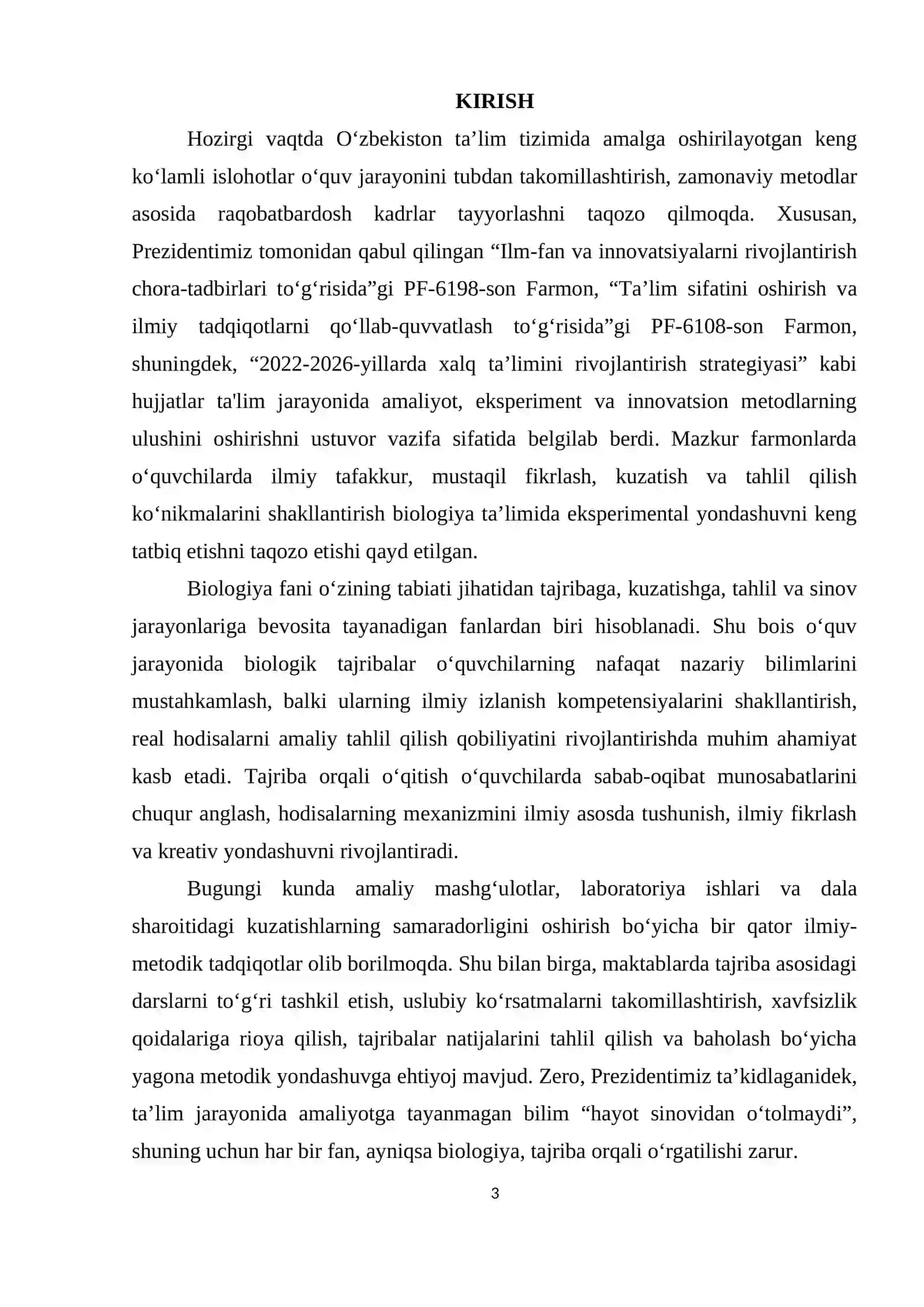 BIOLOGIYA TA’LIMIDA TAJRIBALARNING AHAMIYATI 3
