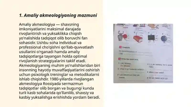 Amaliy akmeologiyaning predmet va vazifalar 3