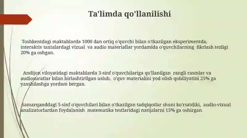 Analizatorlar.Ko'rish va eshitish analizatorlari 3