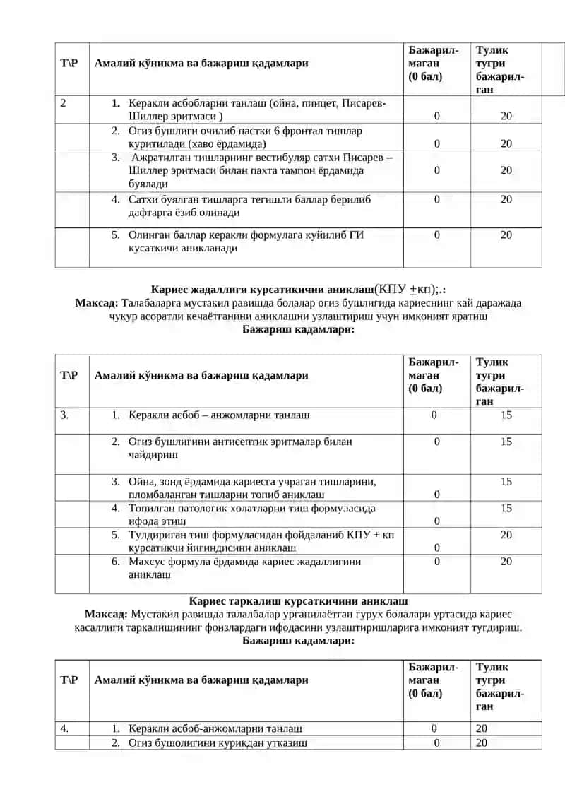 Стоматологик касалликлар профилактикаси 3