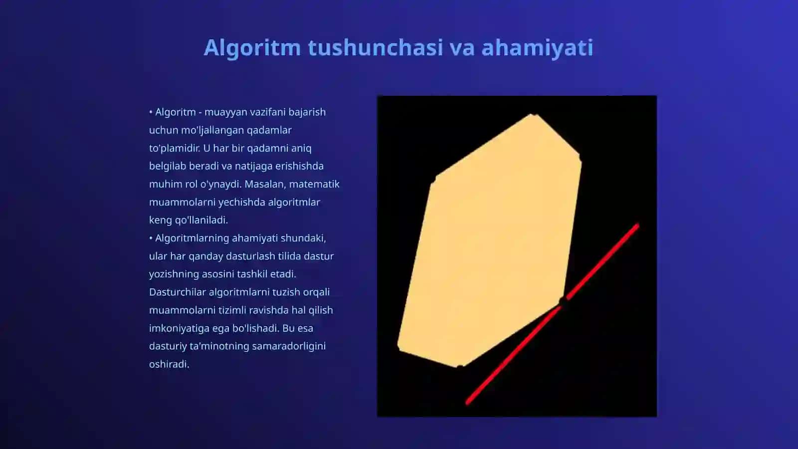 Algoritm tuzish va shu algoritm asosida C++ dastu tilida dastur tuzish 3