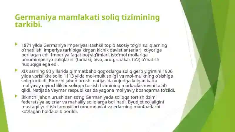 Germansoliqtizimining tuzilishi 3