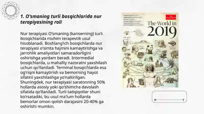 Oʻsma va boshqa kasalliklarda nur terapiyasi 3