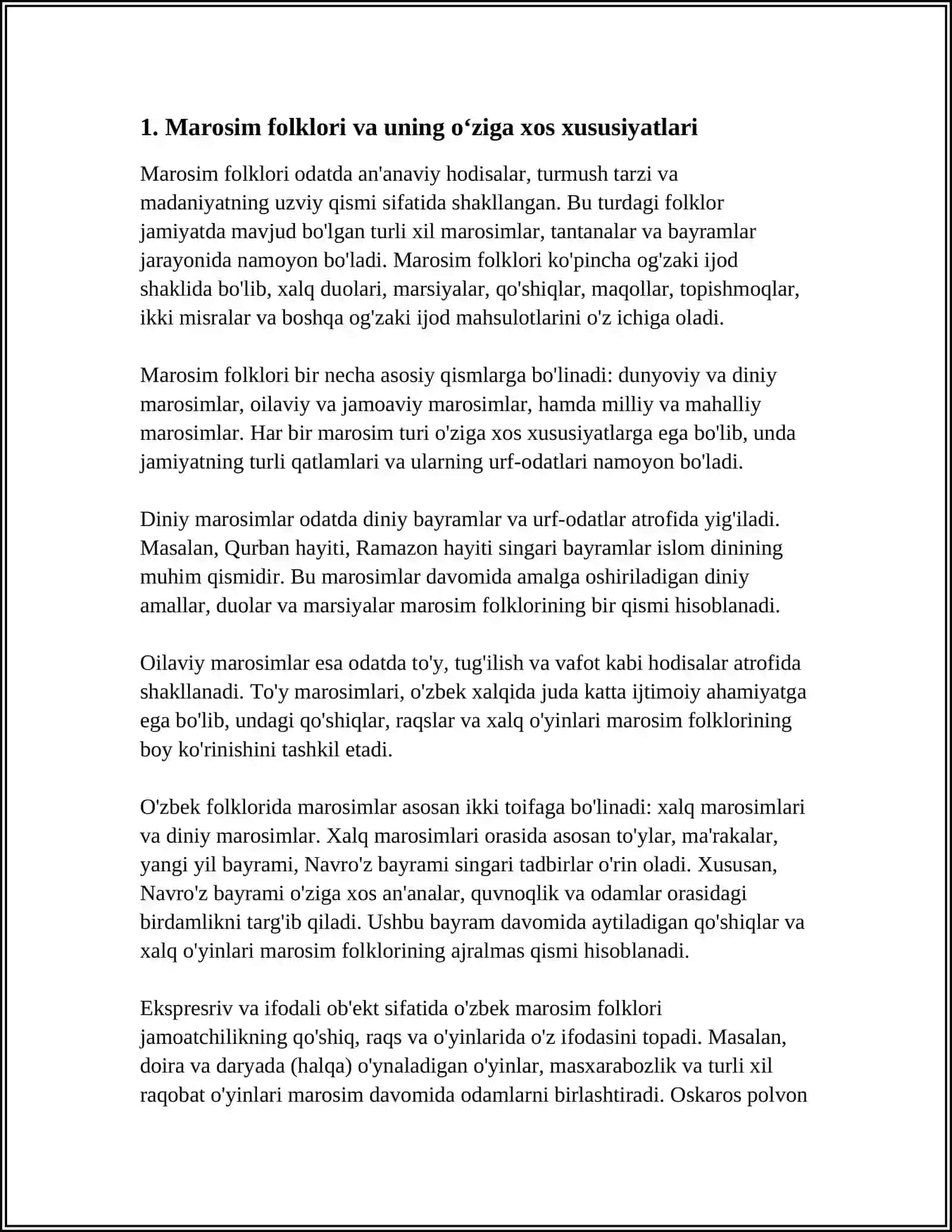 MAROSIM FOLKLORI NAMUNALARI 3