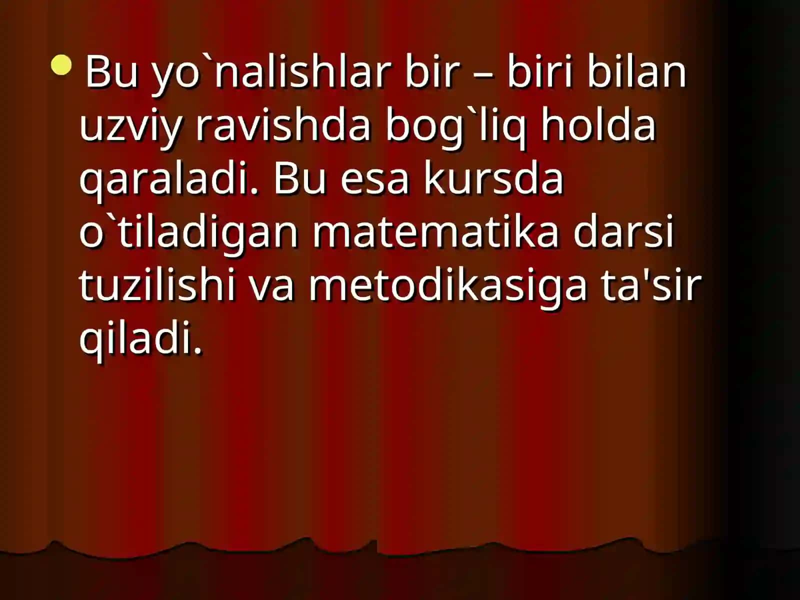 Boshlang’ich sinflarda matеmatika darslari turlari va ularning strukturasi 3