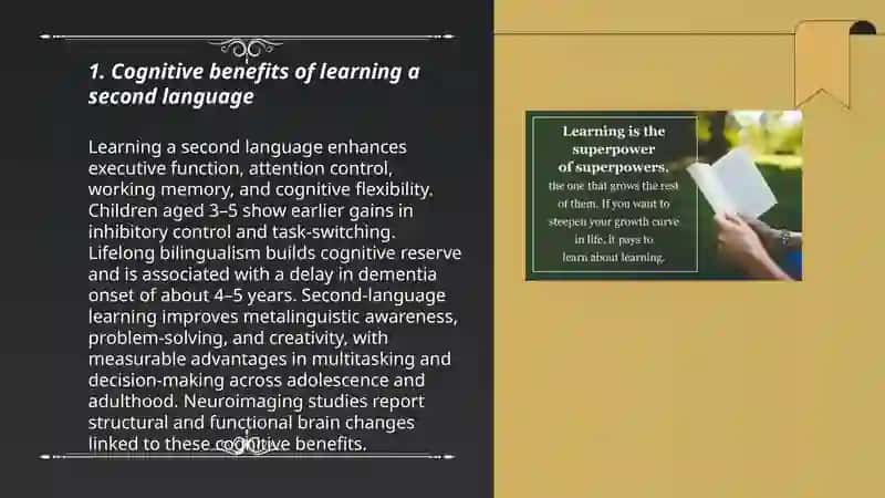 The importance of learning second language 3
