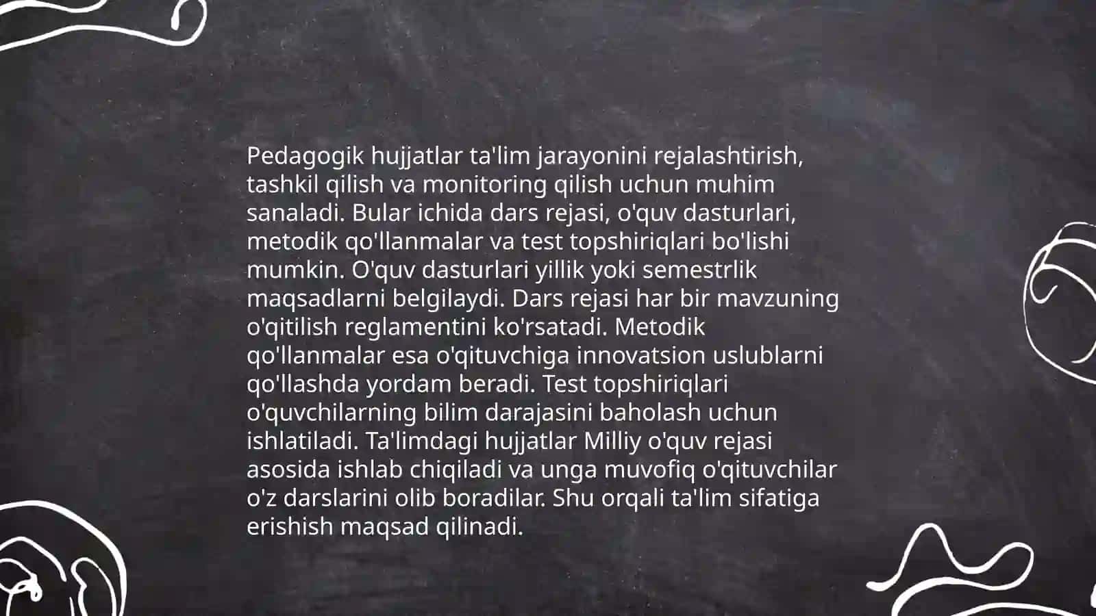 Pedagogning ish xujjatlari faniga kirish 3