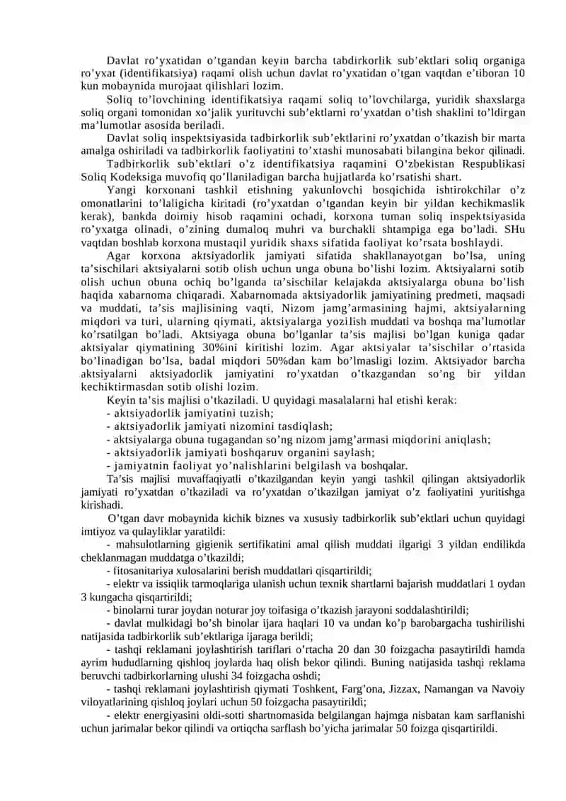 Kichik biznes va tadbirkorlik faoliyatini tashkil etish va boshqarish 3