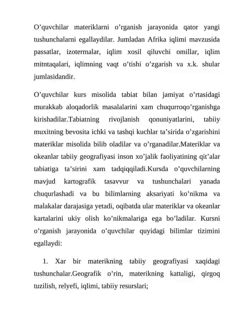 Tabiiy Geografiya Kursi 3