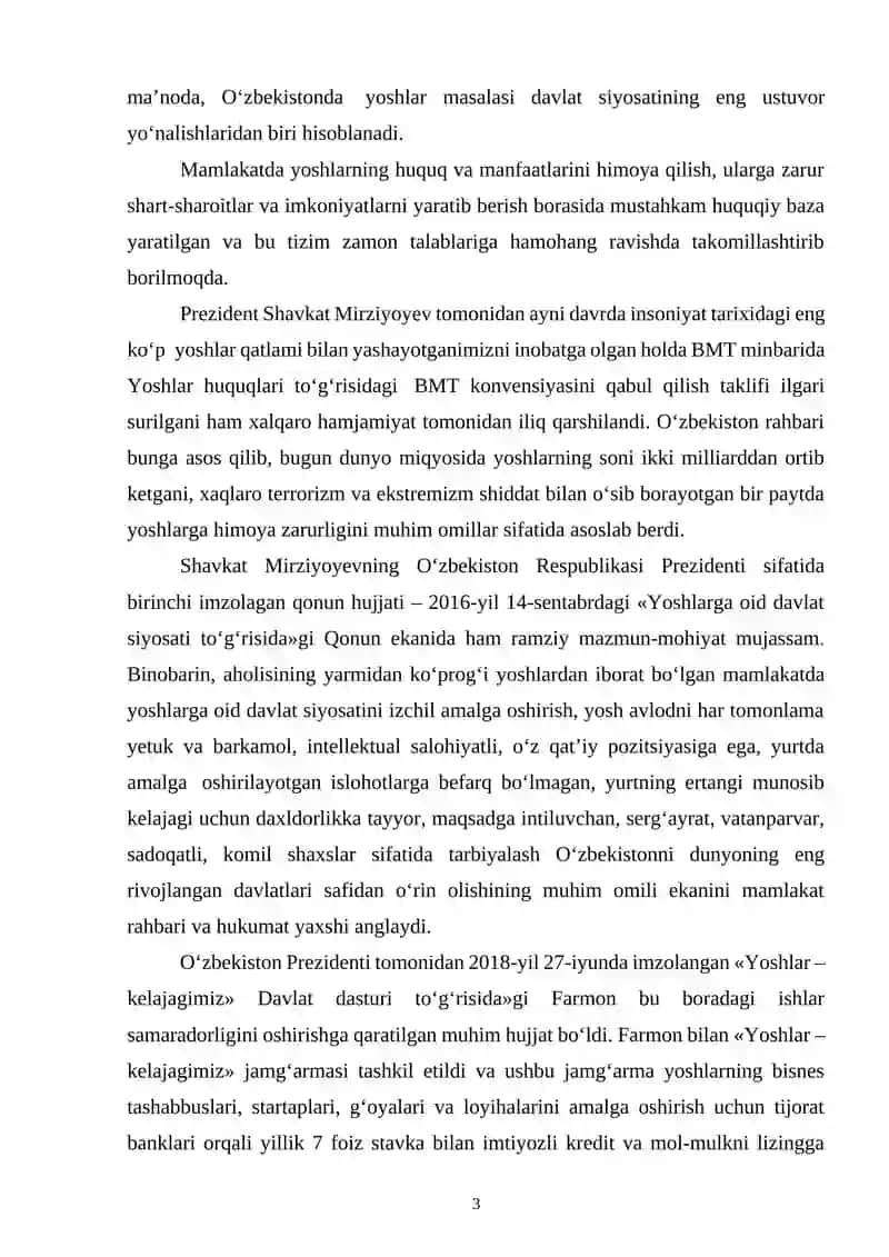 Oilada islomiy qadriyatlar 3