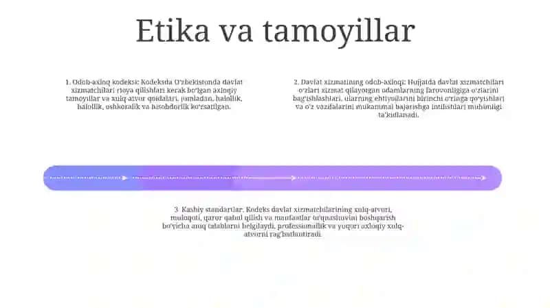 Davlat Xizmatchilarining Odob Axloq Qoidalari 3