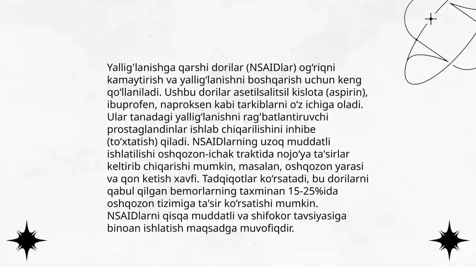 Geriartriya Amaliyotida qoʻllaniladigan umumiy Dorilar haqida Maʼlumot 3