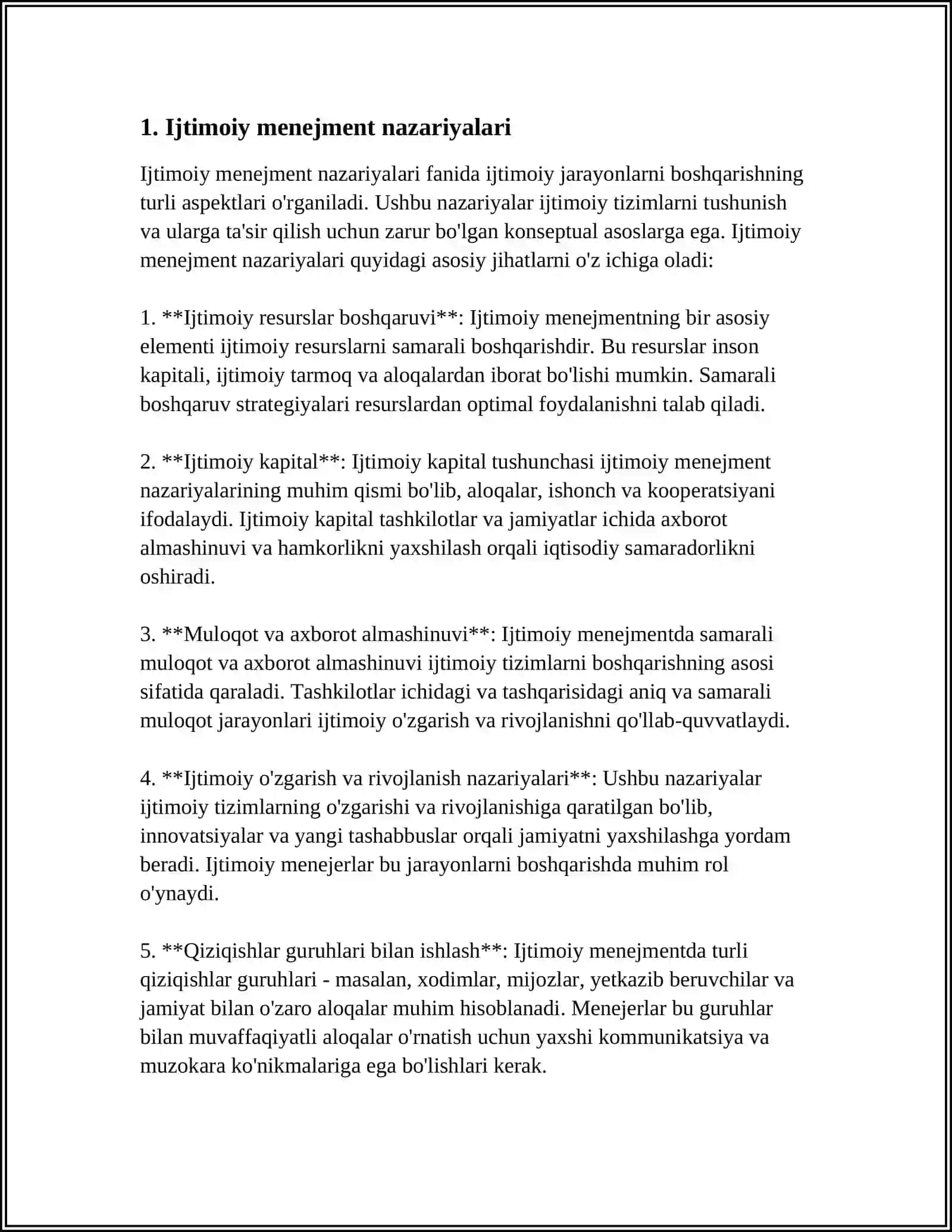 IJTIMOIY MENEJMENTNING QONUNLARI VA TAMOYILLARI 3