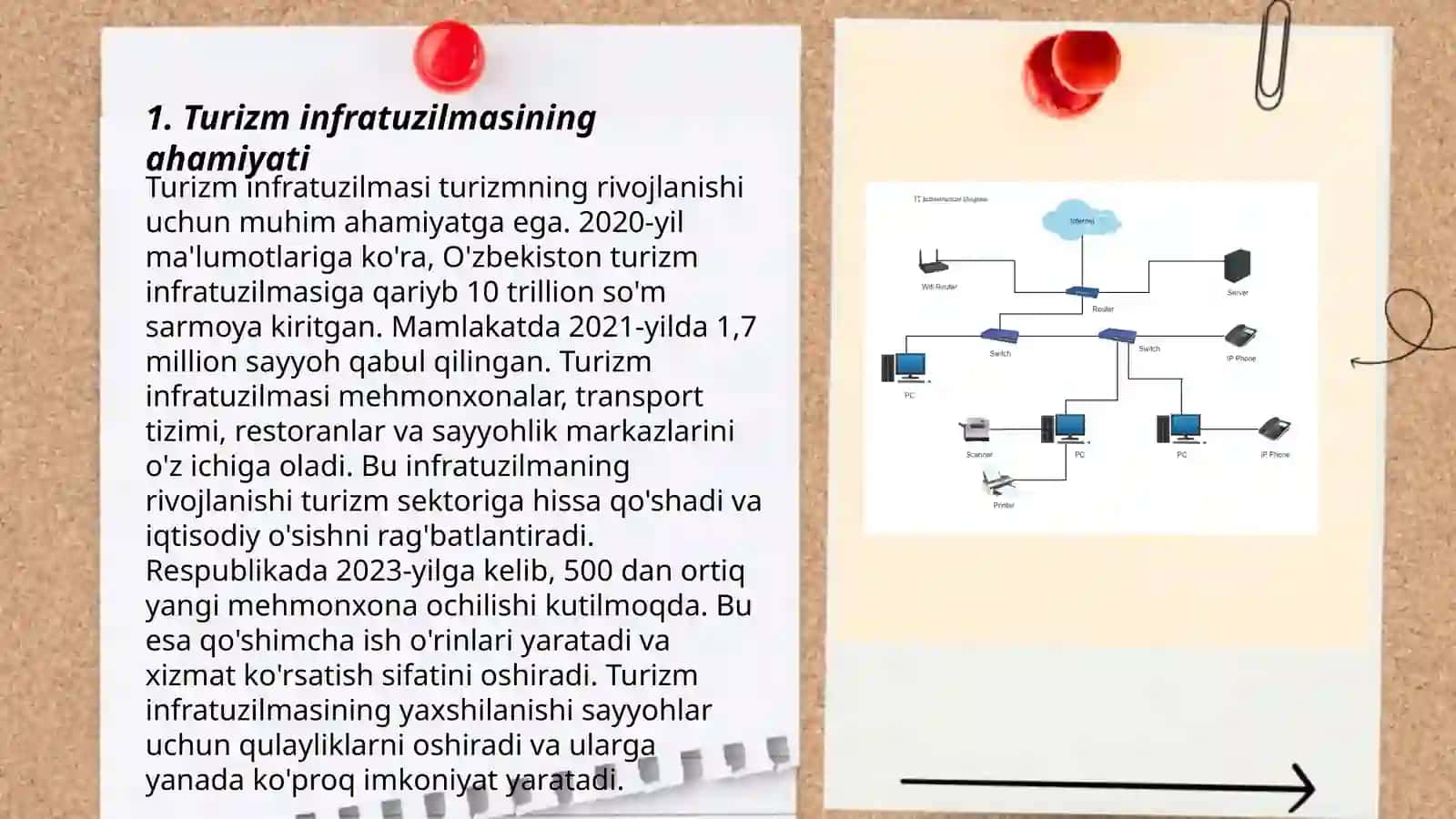 Turizm infratuzilmasi fanining predmeti va vazifalari 3