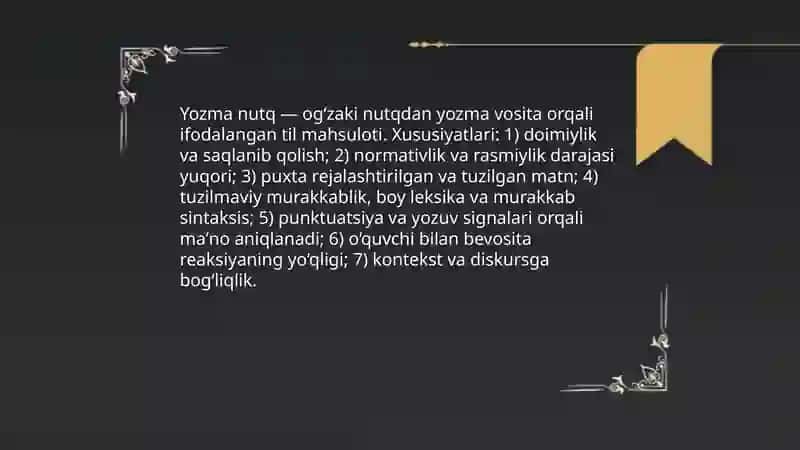 Yozma nutq va punktuatsiya 3