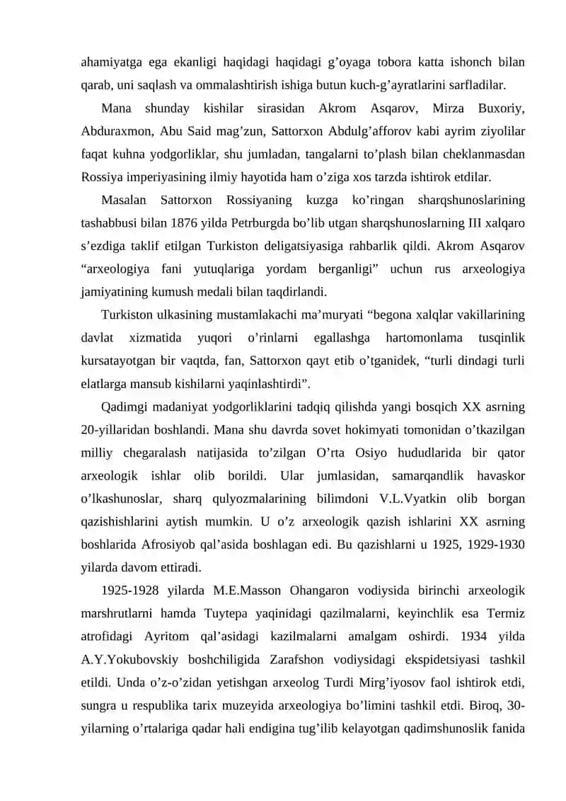 O'zbekiston arxeologiyasi mustaqillik yillarida 3