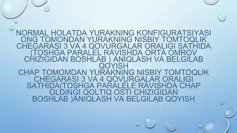 Yurak konfiguratsiyalari 3