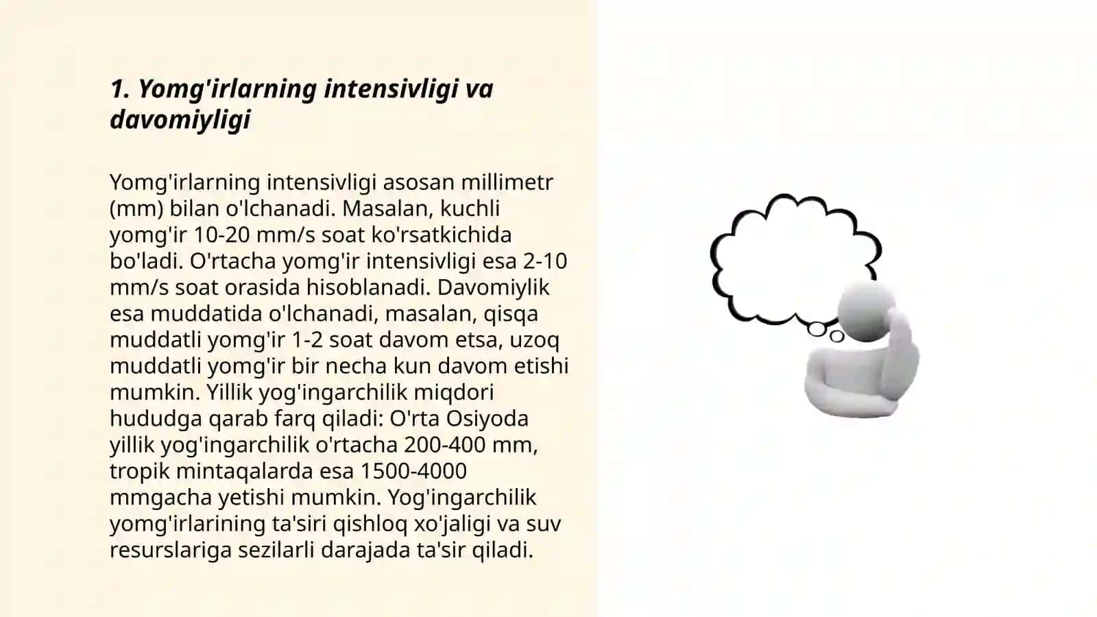 Tuproqlarning suv eroziyasining keltirib chiqaruvchi omillar 3