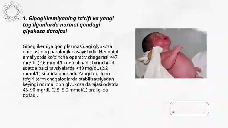 Yangi tugilgan chaqaloqlarda gipoglikemiya holatlari 3
