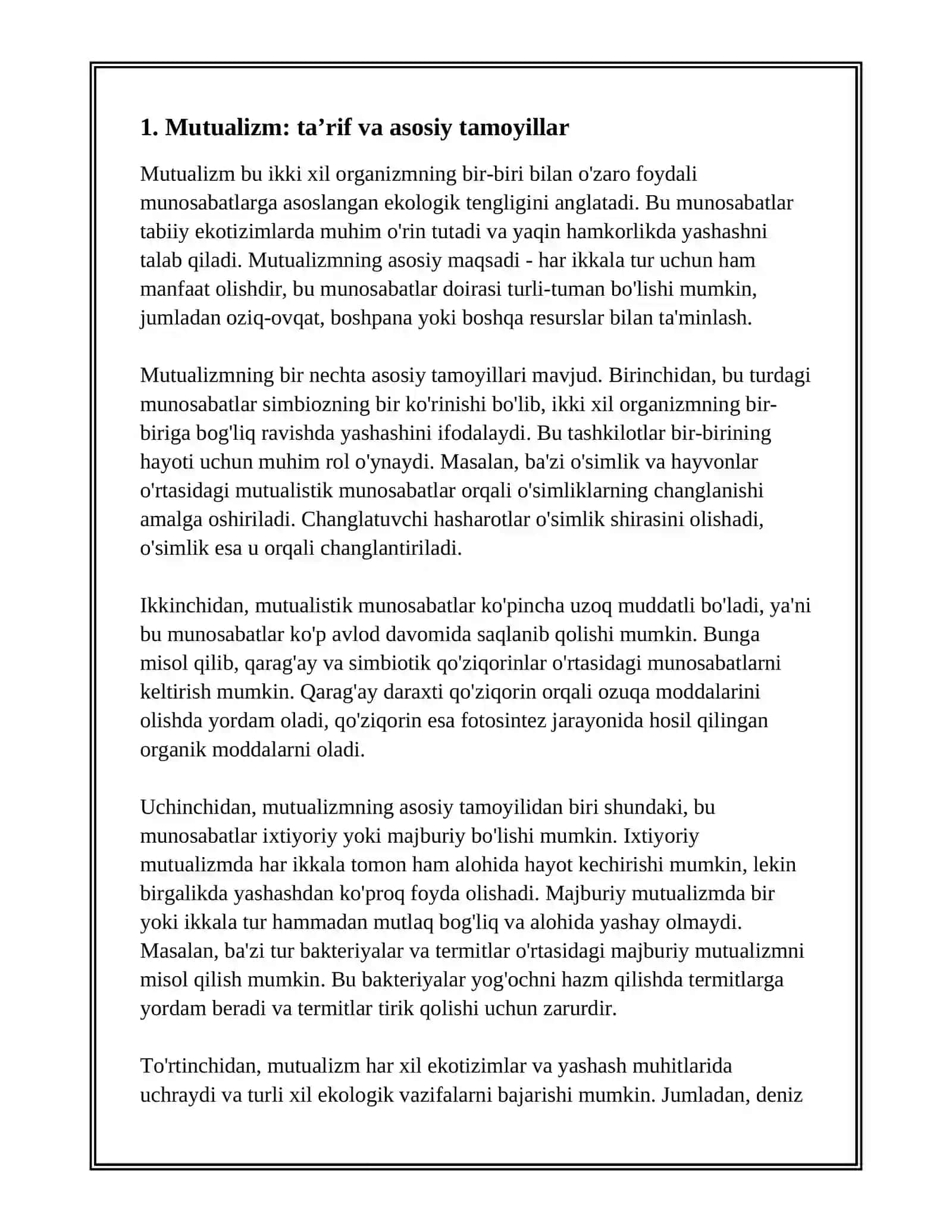 MUTUALIZM, SIMBIOZ, PARAZITIZM 3