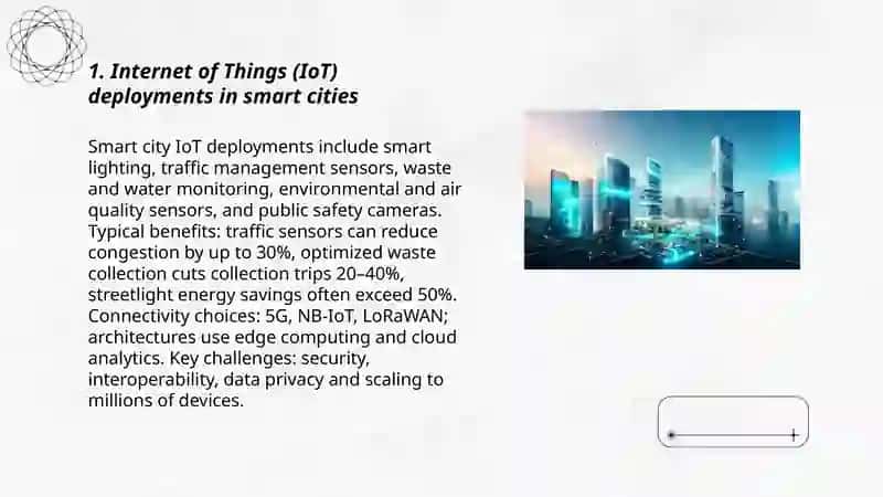Urban developments and Smart cities 3