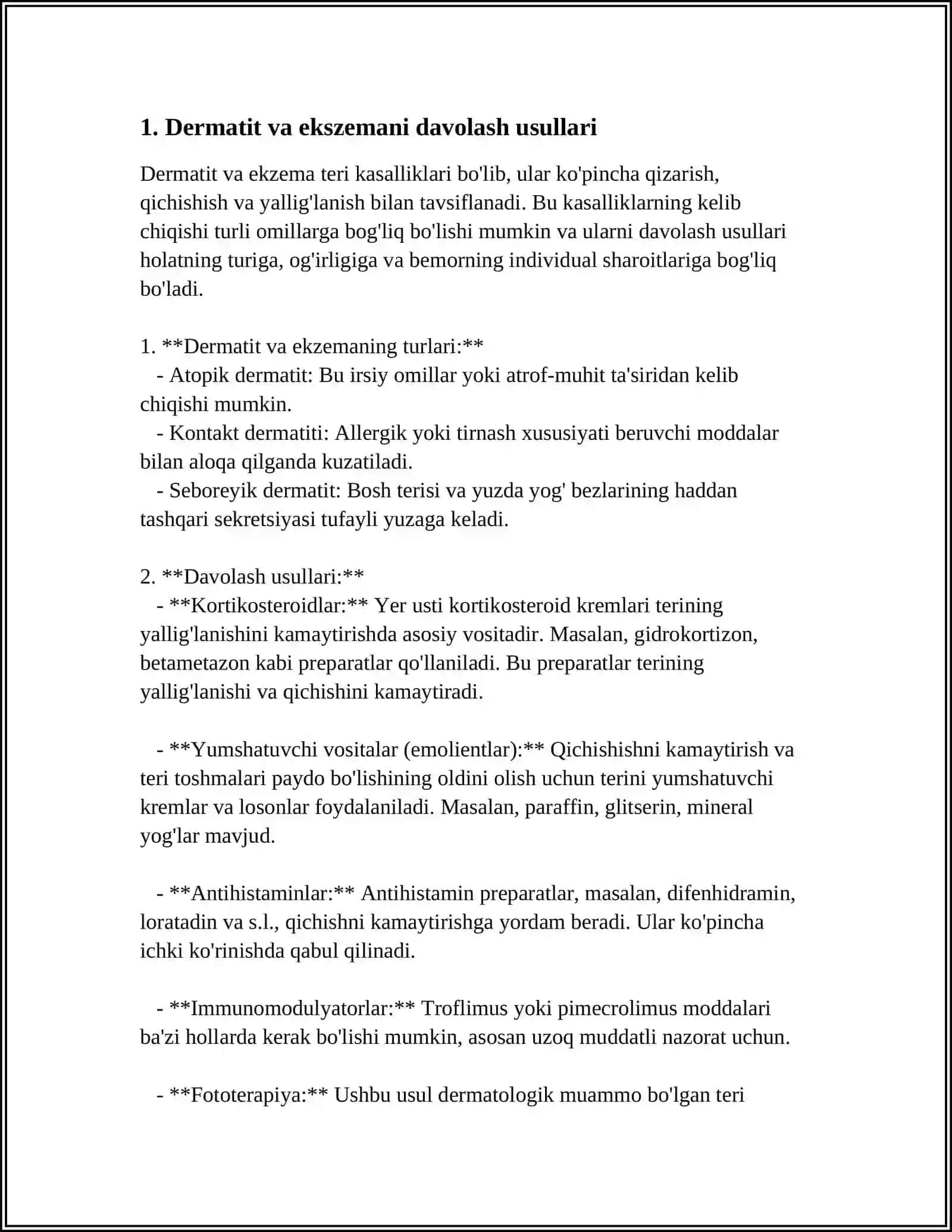 TERI KASALLIKLARINI DAVOLASHNING ASOSIY TARTIBI 3