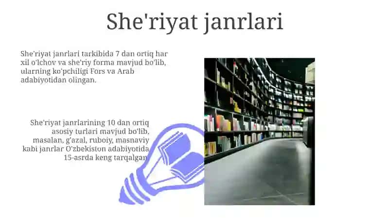 Adabiyot tur va janrlar 3