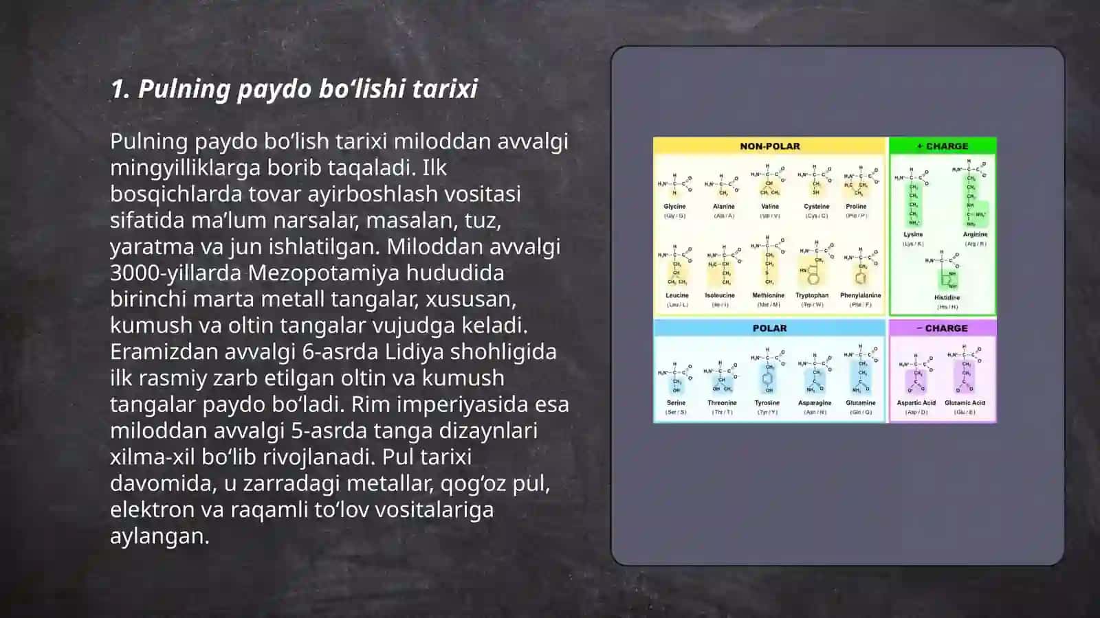 Pulning paydo bolishi, zarurligi va funksiyalari 3