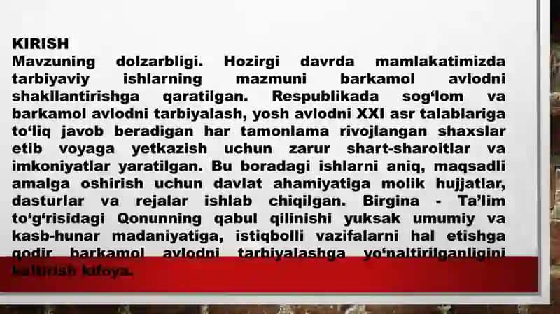 boshlangich sinflarda tarbiya jarayon sifatida 3