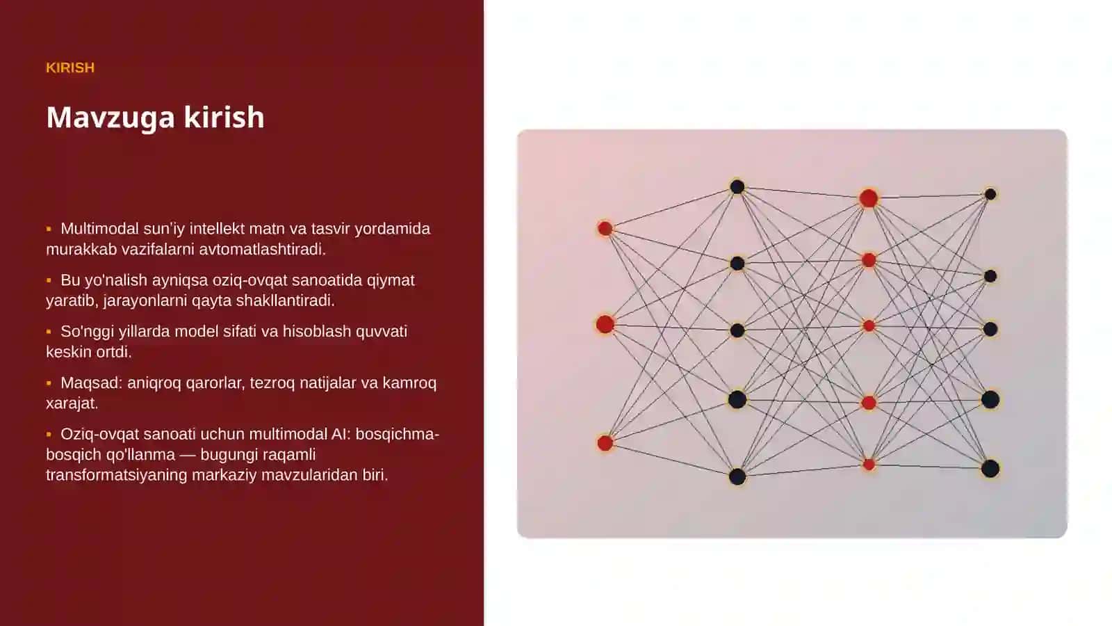 Oziq-ovqat sanoati uchun multimodal AI: bosqichma-bosqich qo'llanma 3