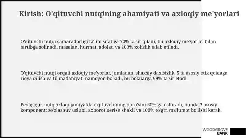 O’QITUVCHINING NUTQ ODOBI 3