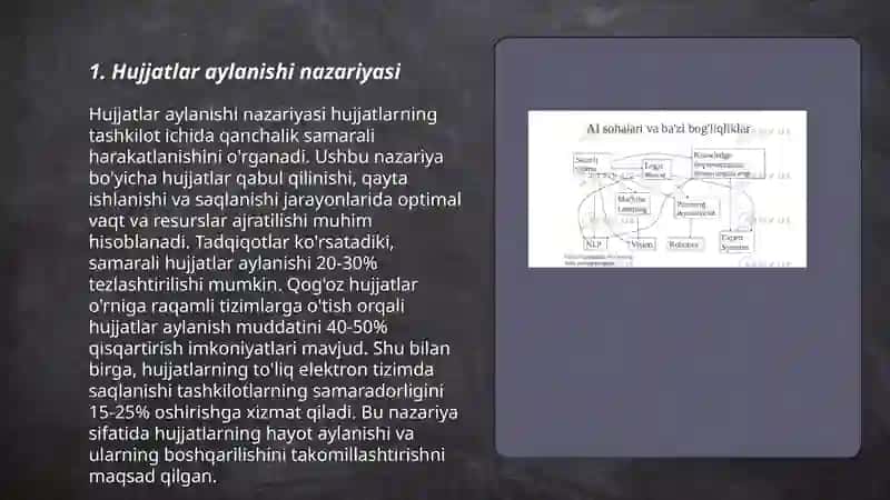 Hujjatlar aylanishi va hujjatlar turkumlanishi 3
